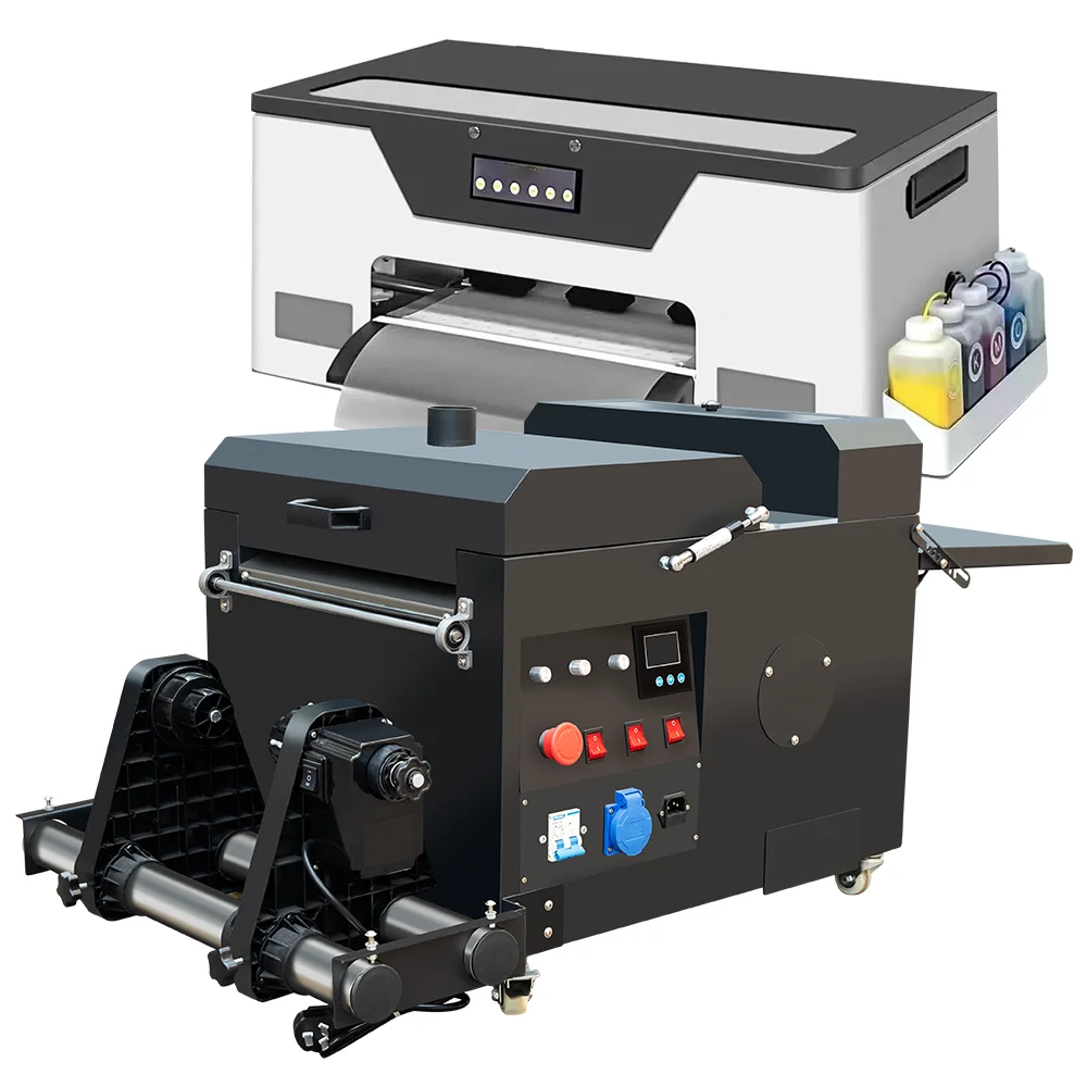 

Baiyin Small Desktop XP600 DTF Printer Printing Machine A3 33cm DTF Printer With Shaker And Dryer