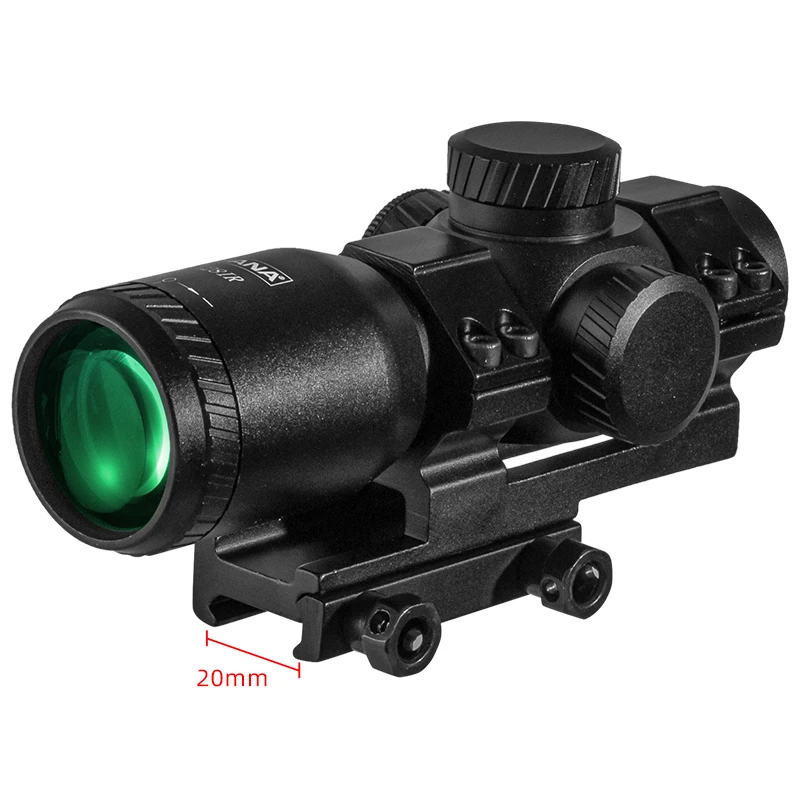 Imagem -04 - Diana 3x28 Caça Tático Rifle Escopo Airsoft Pcp Riflescope Tiro ao ar Livre Esportes Sniper Visão Óptica Armas Montagem