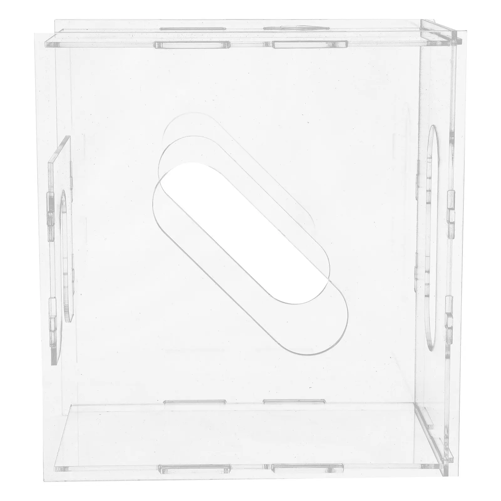 

Acrylic Breast Milk Storage Organizer Freezer Fridge Safe Reusable Container with Portable Handle Clear Visibility for Breast