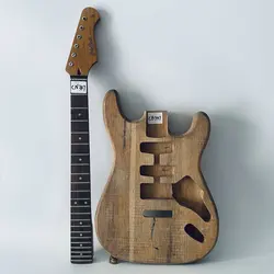 CB347CN347 ST Guitar sets Solid Alder Wood Electric Guitar Body with Harleybenton Guitar Neck VT Series  Guitar Kits Unfinished