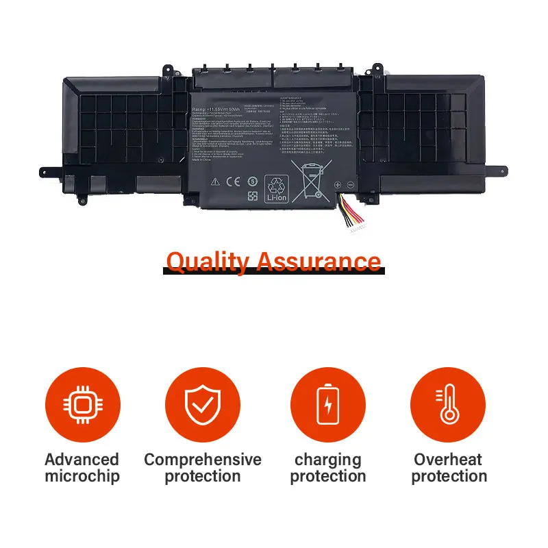 Imagem -02 - Bateria Genuína para Asus Zenbook 13 C31n1815 Novo Ux333 Ux333f Ux333fn Ux333fa