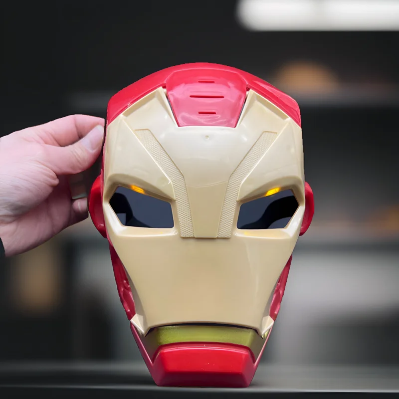 الرجل الحديدي قناع الكابتن قناع سوبر كول خارقة قناع لعبة الأداء الدعائم تأثيري الدعائم لعبة هدية هدية عيد الميلاد