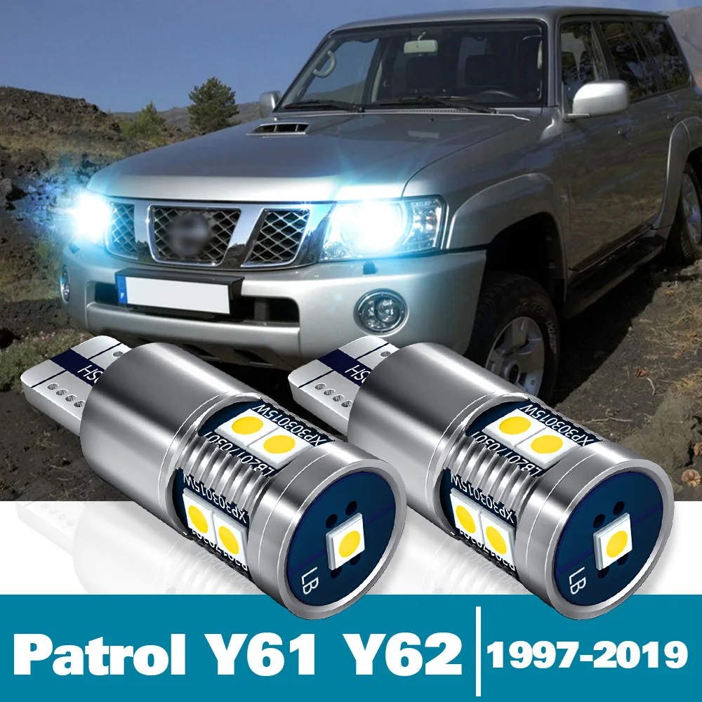 

2pcs LED Parking Light For Nissan Patrol Y61 Y62 Accessories 1997-2019 2011 2012 2013 2014 2015 2016 2017 2018 Clearance Lamp