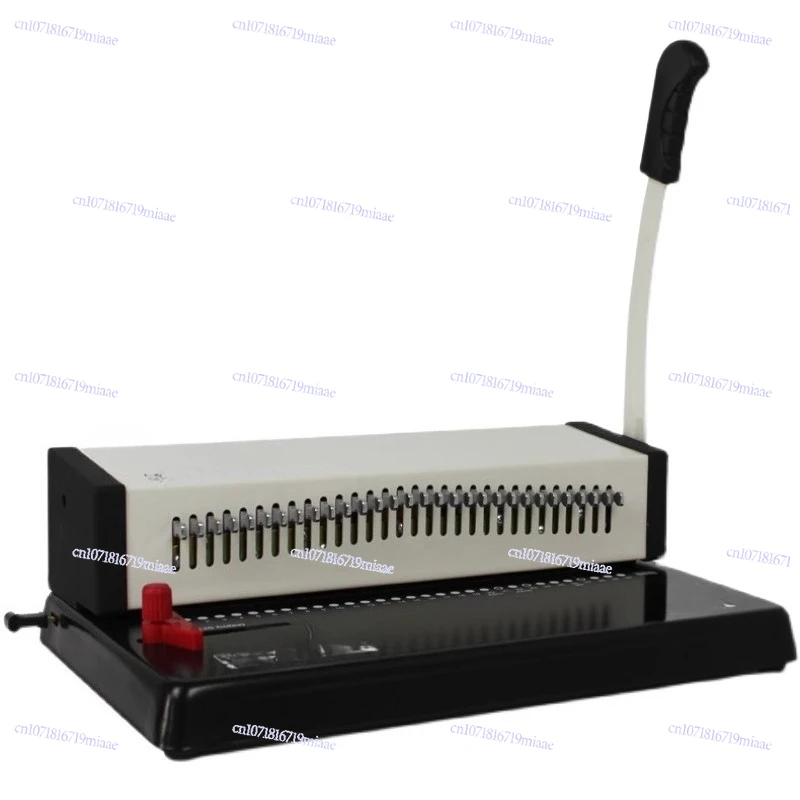 

30 hole punching machine full drawing knife loose-leaf ring porous binding clock in machine