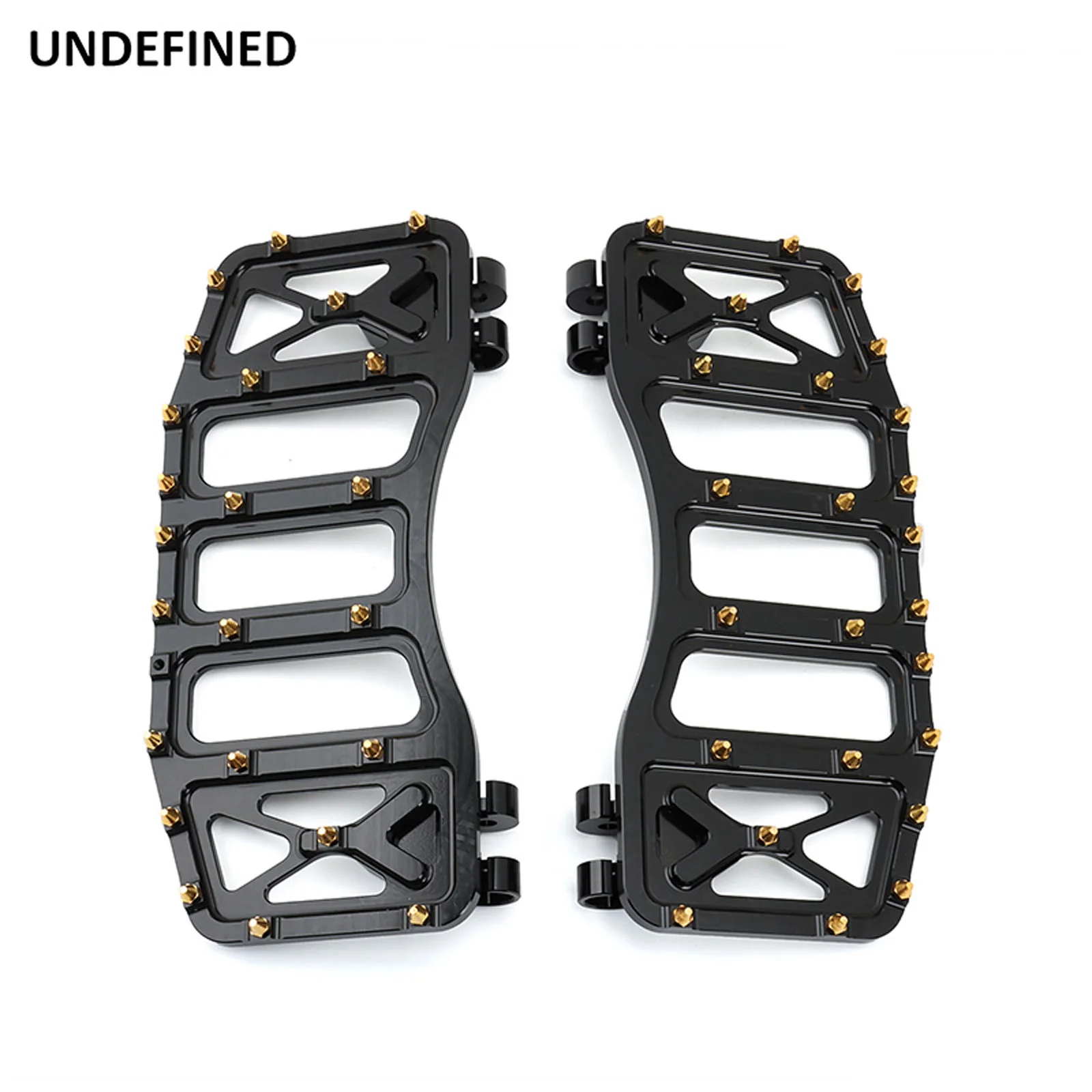 

MX Floorboards Wide Foot Pegs Pedals Front Driver Footrests For Harley Touring Road Street Electra Glide Dyna FLD Softail FLST