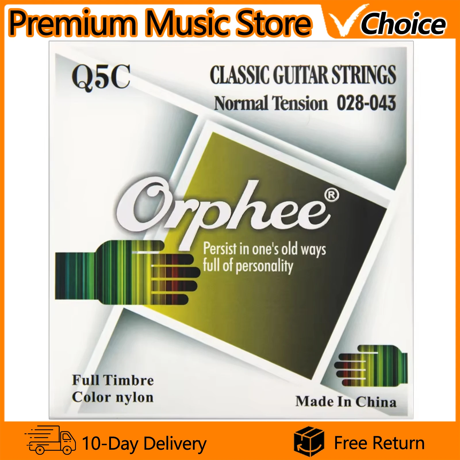 Classical Guitar Nylon - Set di Corde per Chitarra Classica