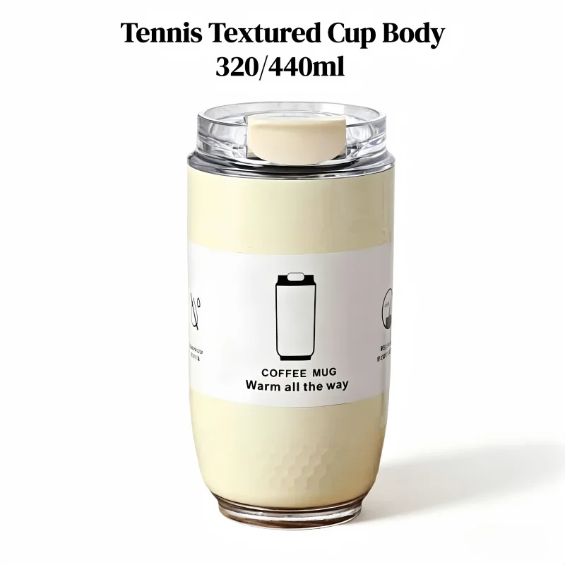 

320/440ml Ins Style 304 Stainless Steel Tumbler Vacuum Insulated Thermal Mug Leakproof Travel Coffee Cup with Lid Thermos bottle