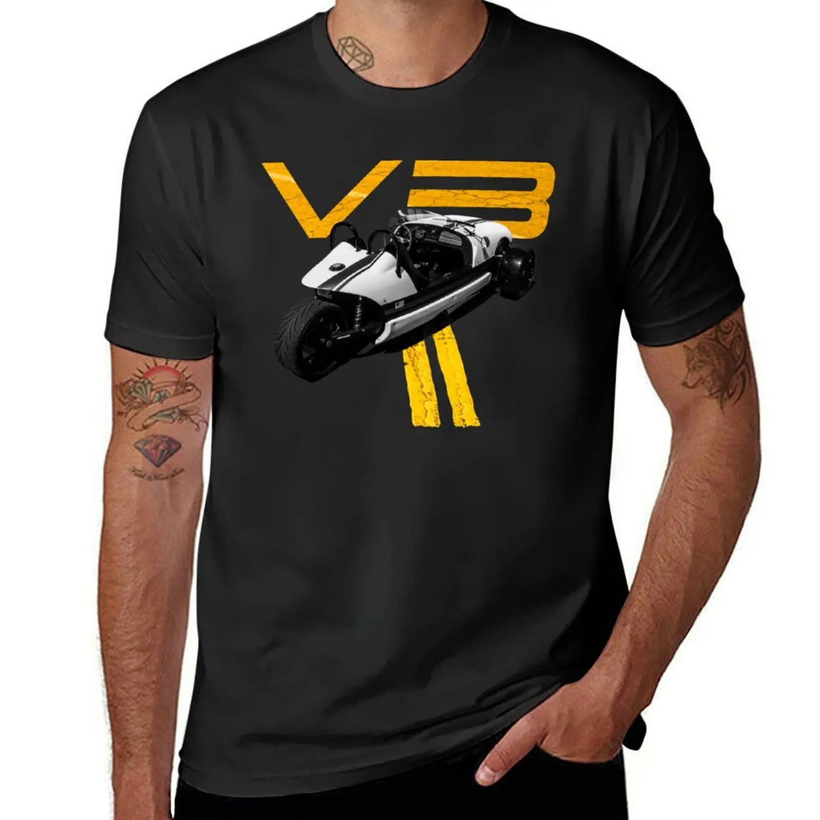 Vanderhall Venice Carmel Laguna V3 3-Wheeler T-Shirt blacks tees summer clothes oversized t shirt men