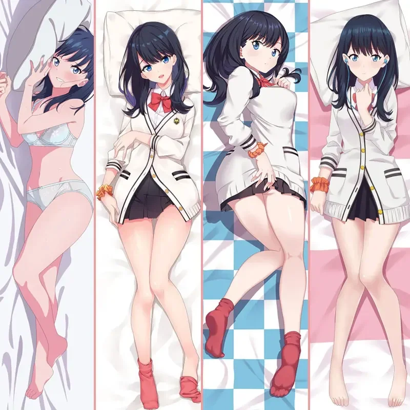 

Japanese Anime SSSS.GRIDMAN Body Hugging Takarada Rikka Pillow Case Throw Cushion Dakimakura Pillowcase Otaku Long Cover