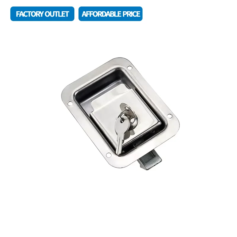 

Panel Lock 304 Stainless Steel Box Trailer Door Lock Suitable For Engineering Vehicle Toolbox Distribution Cabinet