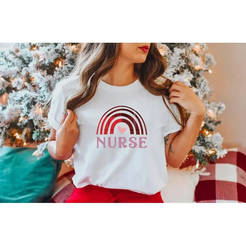 Rainbow Nurse Shirt…