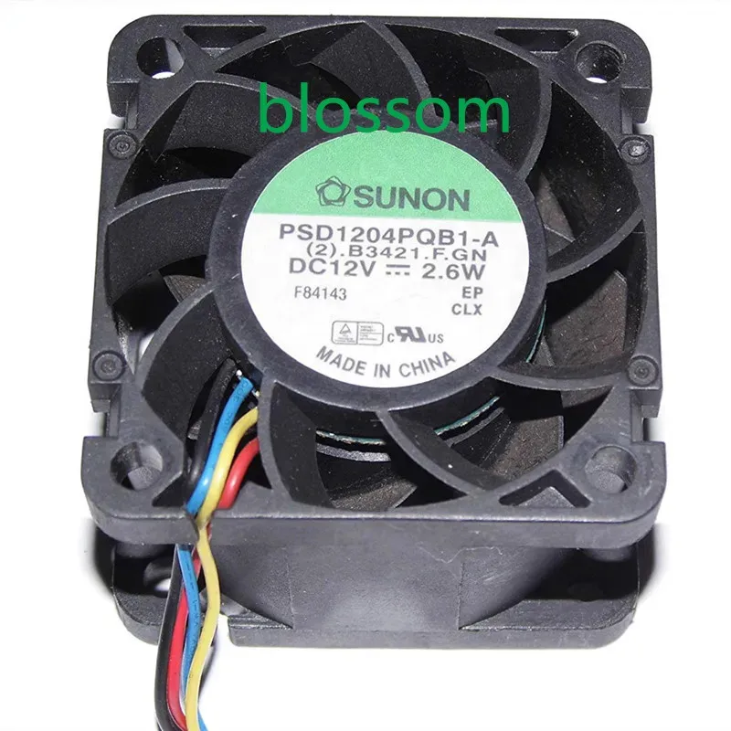 4028-psd1204pqb1-a-12v-26w-4線式冷却ファン