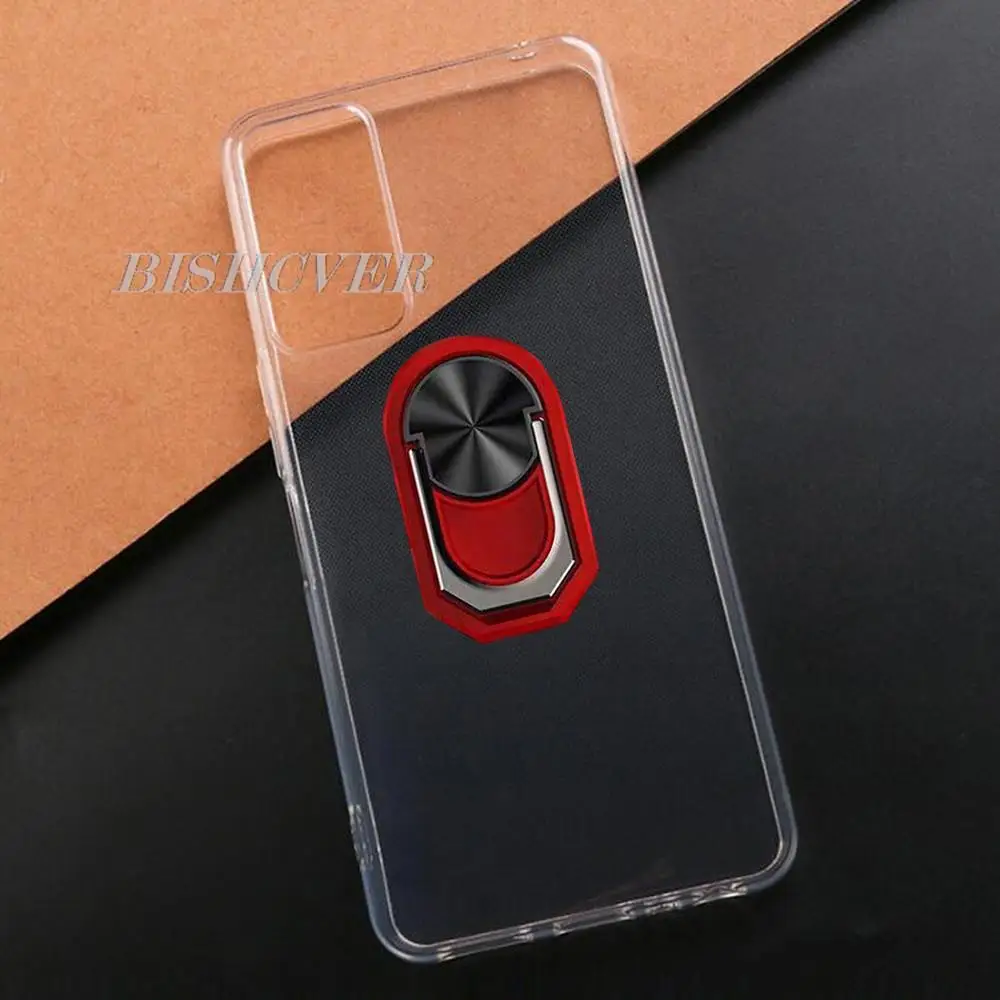 Shockproof Ring Holder For TCL 40 NxtPaper 4G 40 SE XL X XE 40R 5G 406 408 405 Case Soft Silicone TPU Protective Holder Cover