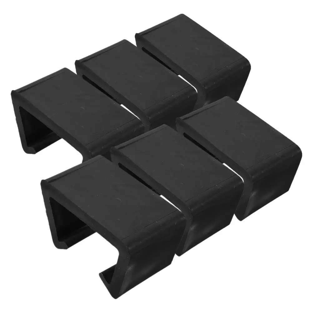 6Pcs Furniture Clamps Sectional Sofa Connectors Rattan Wicker Clips Outdoor Patio Fasteners Sofa Stabilizers Outdoor Couch Clips - view 3