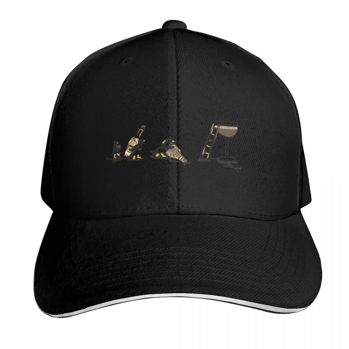 Espresso Martini Assembly Line Baseball Cap Sun Protection UPF 50+ Breathable Mesh Back Adjustable Buckle Closure