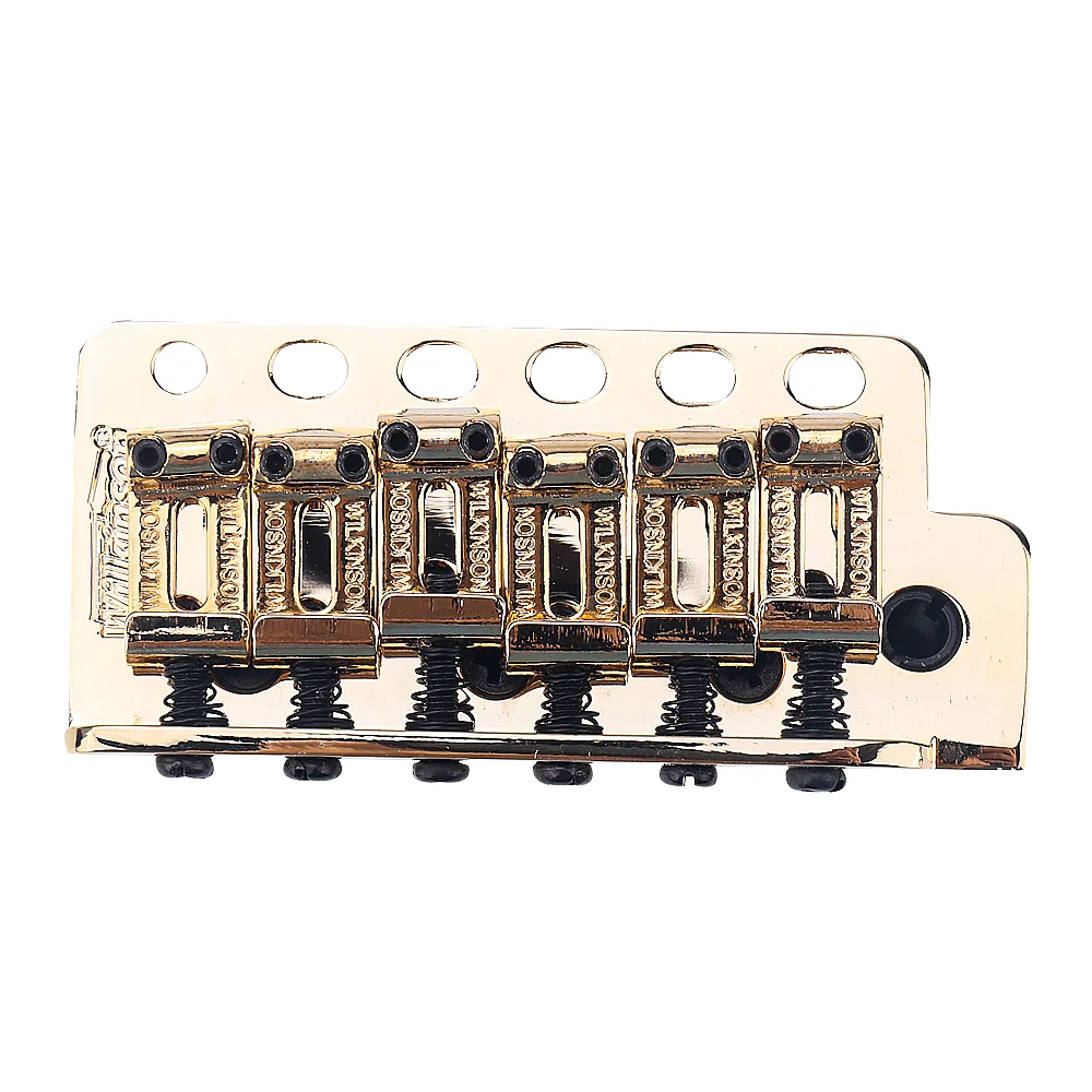 Wilkinson WV6 Tremolo Bridge For Strat Stratocaster Electric Guitar Parts Gold view 5