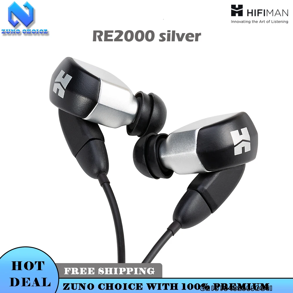 HIFIMAN RE2000 Pro Silver In-Ear Monitor with Topology Driver