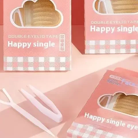 90/240 szt. Naklejki na powieki podwójne Naturalne Niewidoczne i Długotrwałe Taśmy do Modelowania Dużych Oczu dla Osób z Jednoukłonowymi Powiekami