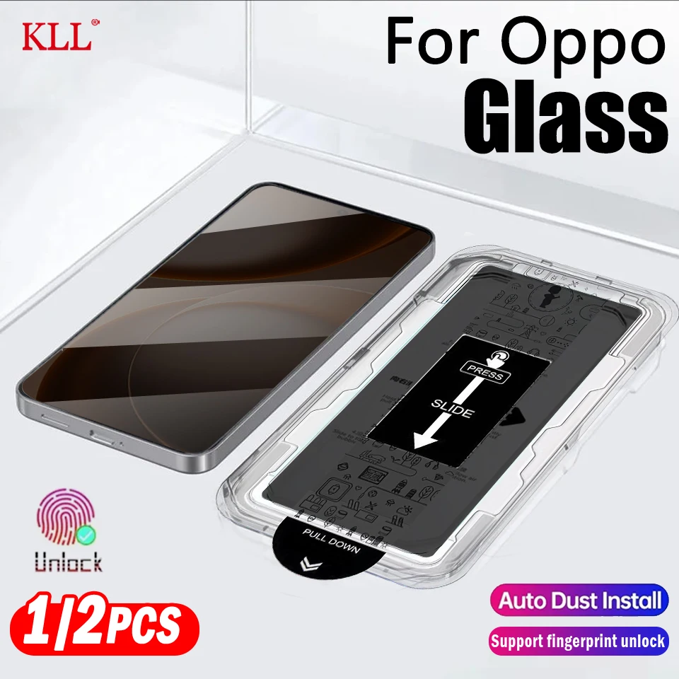 

Oleophobic Coating Dust Free Privacy Glass for OPPO Find X9 Ultra Unlock Screen Protector for Find X9S Pro Easy Installation