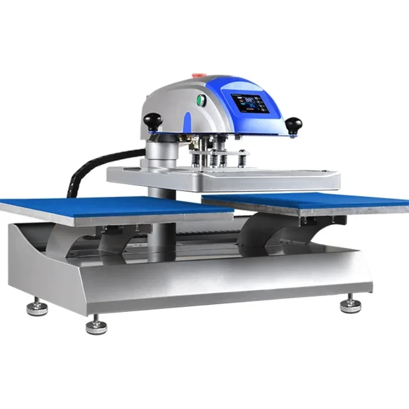 For 16 x 20 Double Pneumatic Heat Press Automatic Open Heat Transfer Machine for T shirts