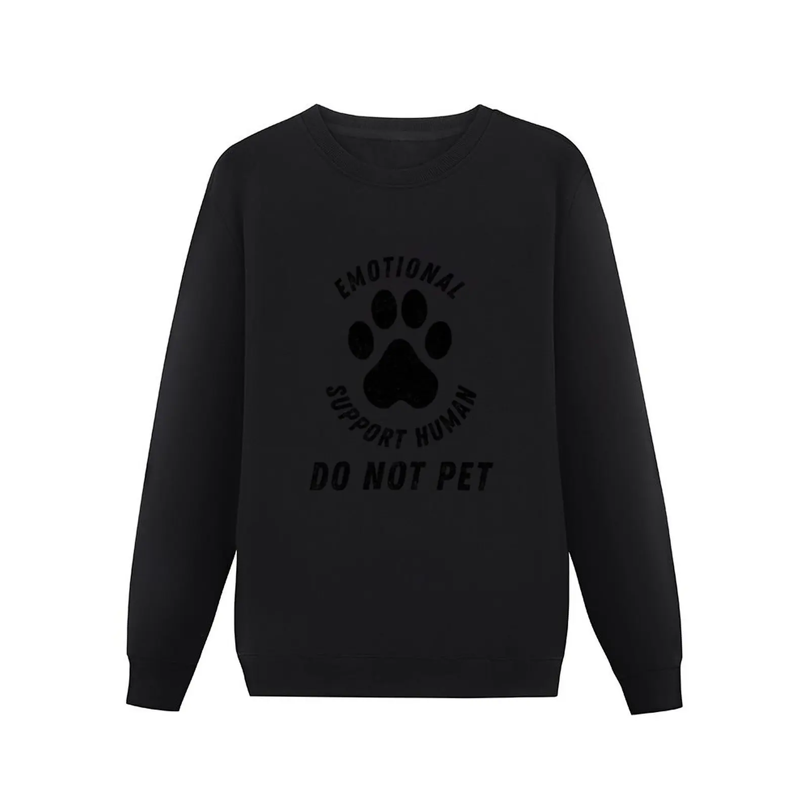 Emotional Support Human Do Not Pet - Ideal Gift for dog lovers - Service Dog Love Humor Pullover Hoodie