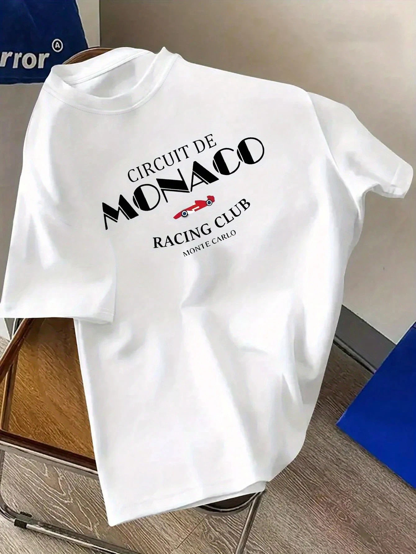 CLOOCL Circuit De Monaco Racing Club Printed Premium Cotton T-Shirts Women Summer Short Sleeve Tees Casual Tops