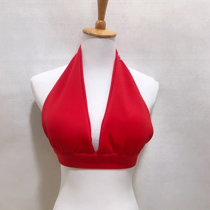 Nowy 12-kolorowy seksowny strój do tańca na rurze Halter Dancing Tops Women Gogo Dancer Costumes Bar Nightub Dj Ds Stage Performance Wear