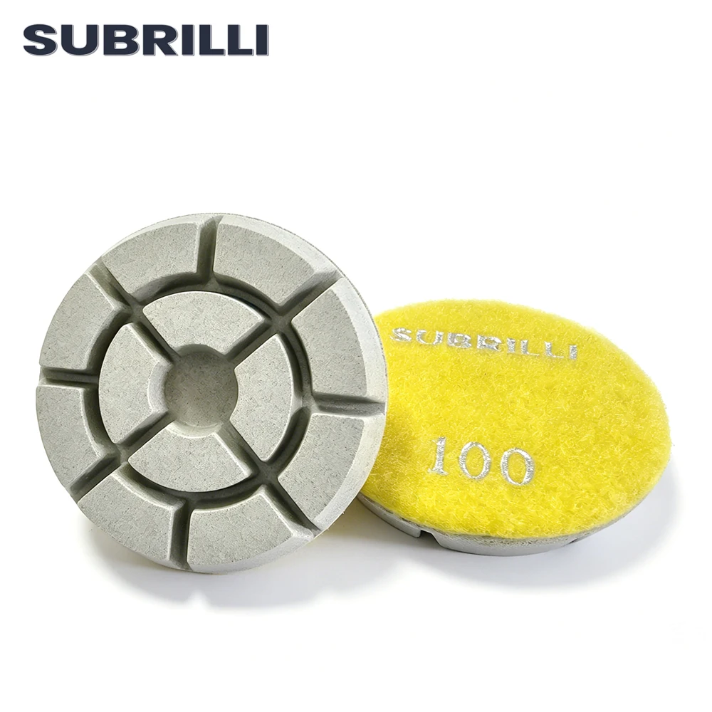 

3inch 1piece Diamond Floor Polishing Pads Dry Wet Diamond Grinding Disc For Stone Granite Marble Concrete Renovate Abrasive Tool
