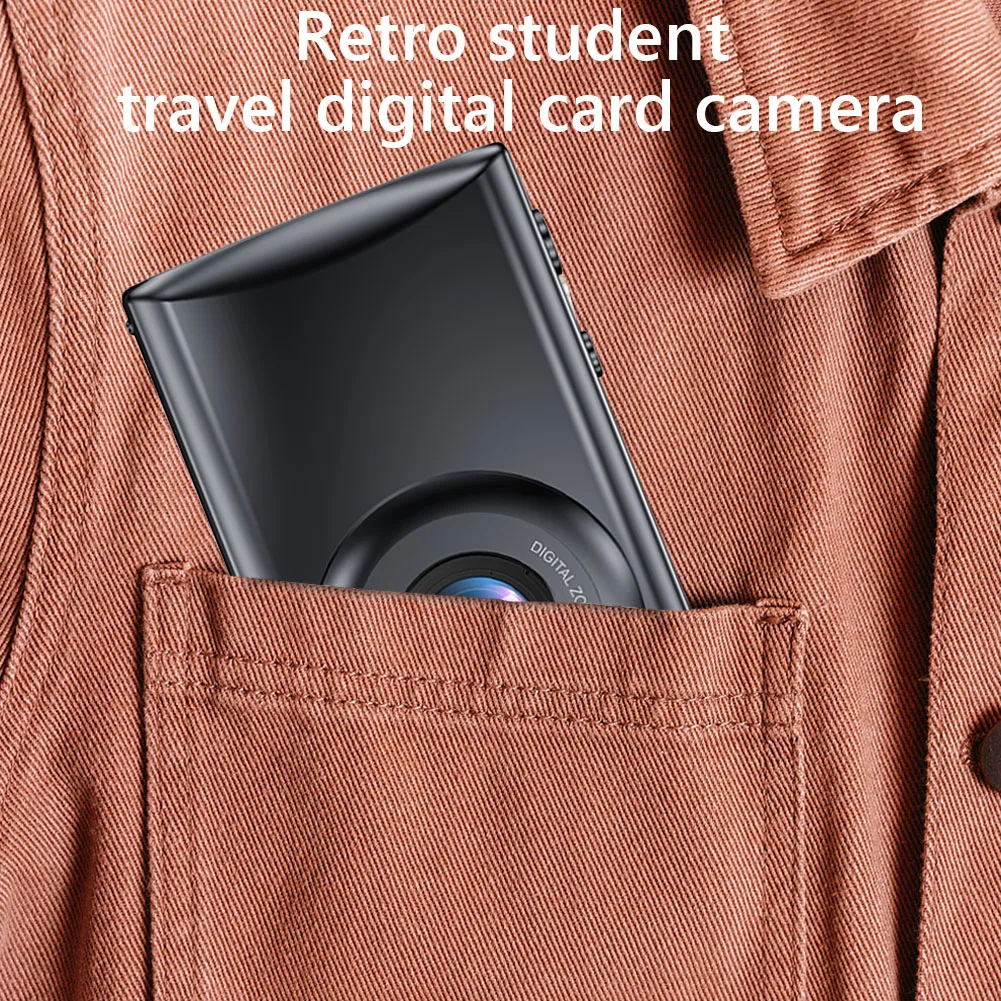 4K デジタルカメラ 64MP 18X デジタルズーム Vlogging ビデオカメラ屋外手ぶれ補正フラッシュレコーダーオートフォーカスポイント撮影カメラ