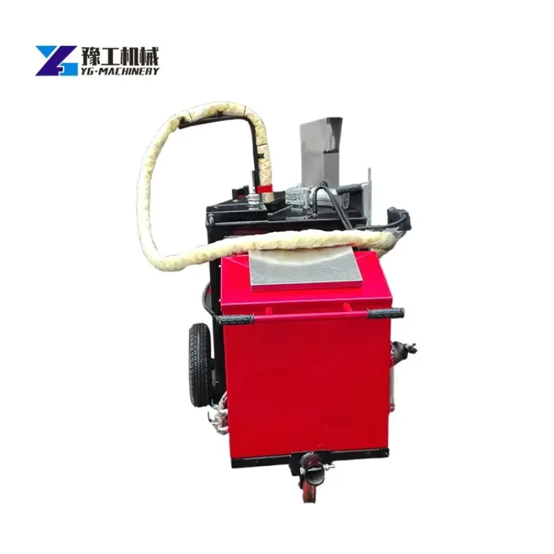 Professional Crack Filling Injection Equipment Road Sealer Machine with 8L Min Output for Crack Grouting Work