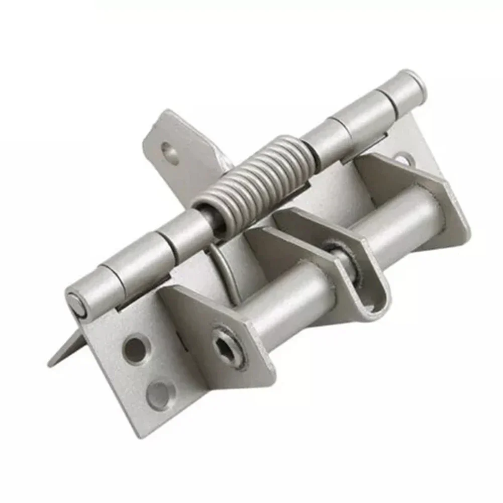 Multifunctional Door Closer Automatic Closing Hinge Buffer 4-inch Invisible Door Spring Hinge 90 Degree Right Angle Locator
