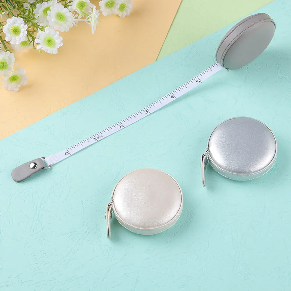 

150cm 60 "Portable Retractable Ruler Tape Measures Height Children Ruler Centimeter Inch Roll Tape Cute Measuring Tape