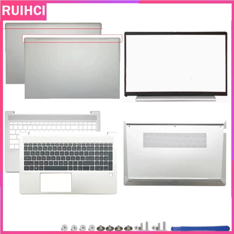 

For Probook 450 455 G10 455R G10 New Laptop Accessories Case LCD Back Cover Bezel Palmrest Botttom Case US Backlit Keyboard
