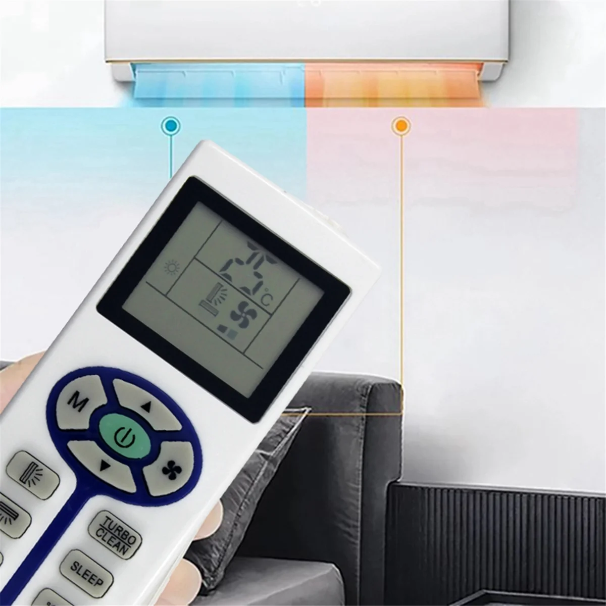 استبدل جهاز التحكم عن بعد A/C ZH/TL-02 لجهاز التحكم عن بعد لمكيف الهواء Chigo ZH/TL-02