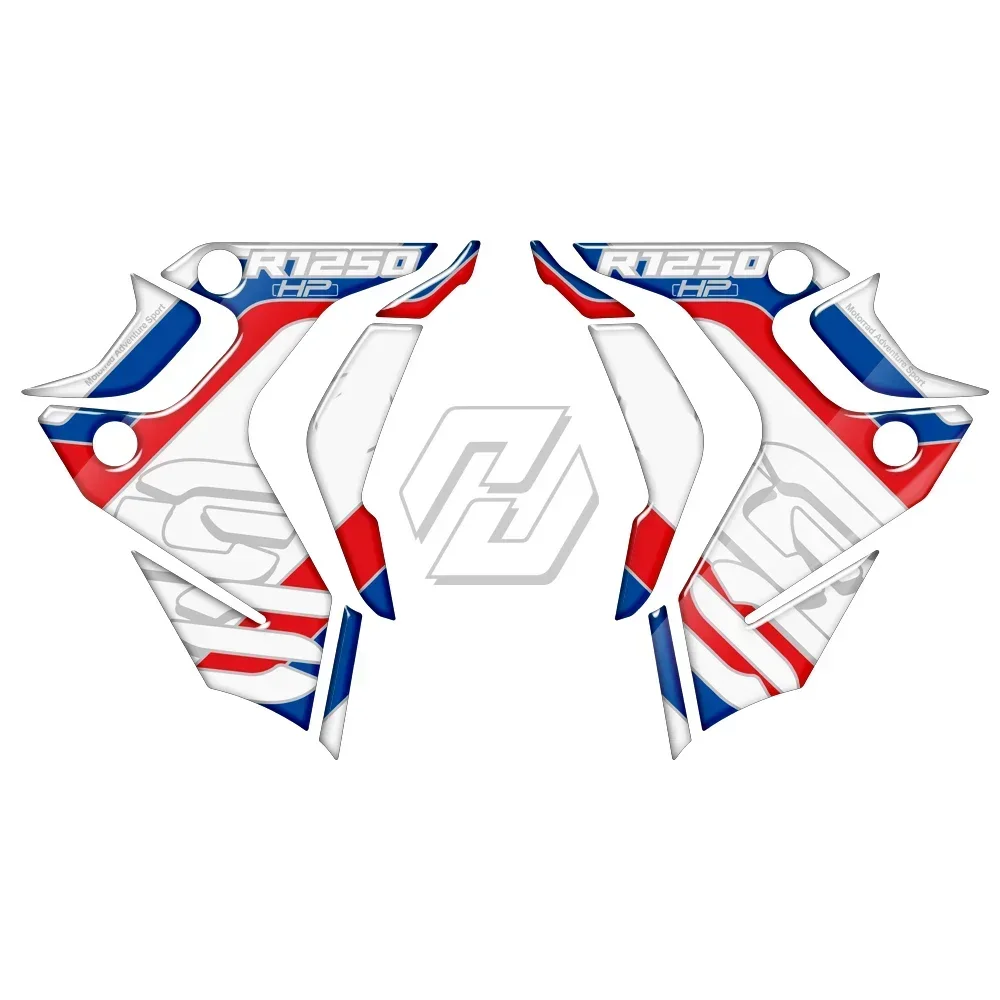 

3D Resin Motorcycle Radiator Guard Sticker decoration for BMW R1250GS LC Triple Black 2019-2023 40 Years