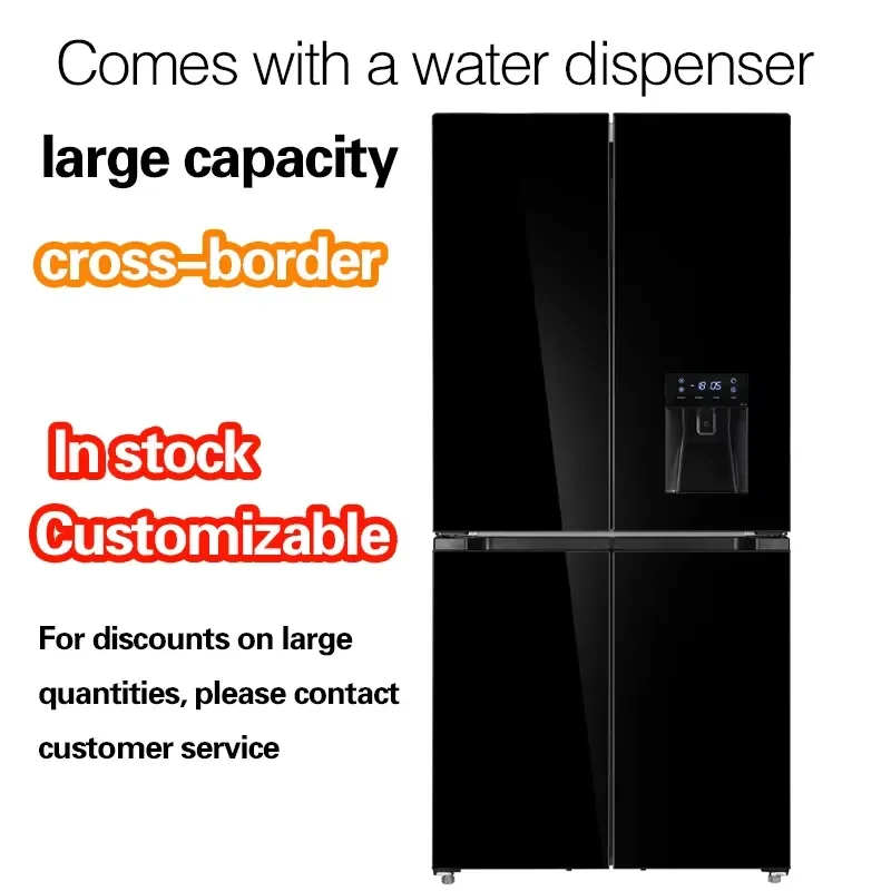 Electric Home Use Refrigerator High Quality 530L Side-By-Side Portable Double Door Frost-Free & Low Noise New Energy