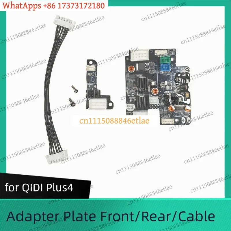 k3 Front/Rear Adapter Plate with Cable for Plus4 3D Printer, Structural Mounting Bracket Replacement Part