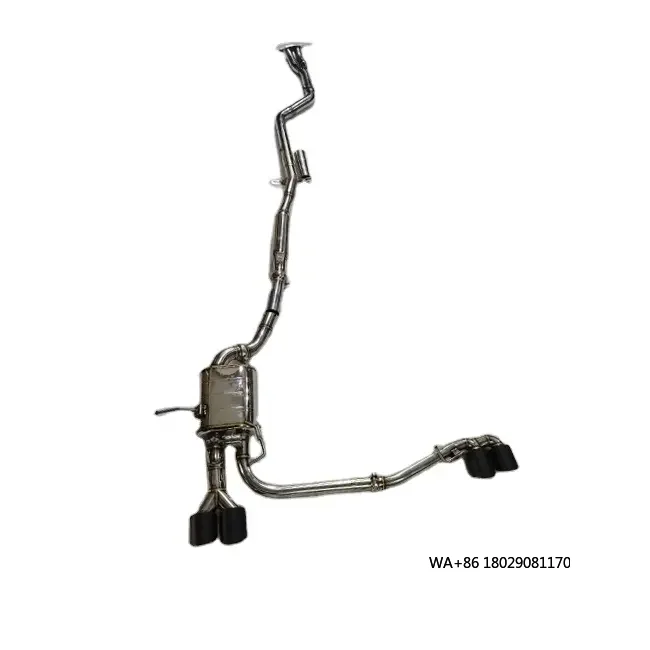 

Горячий дизайн, производительность, глушитель, насадки из углеродного волокна, выхлопная система трубопроводов для E46 318 2,0 2004 г.