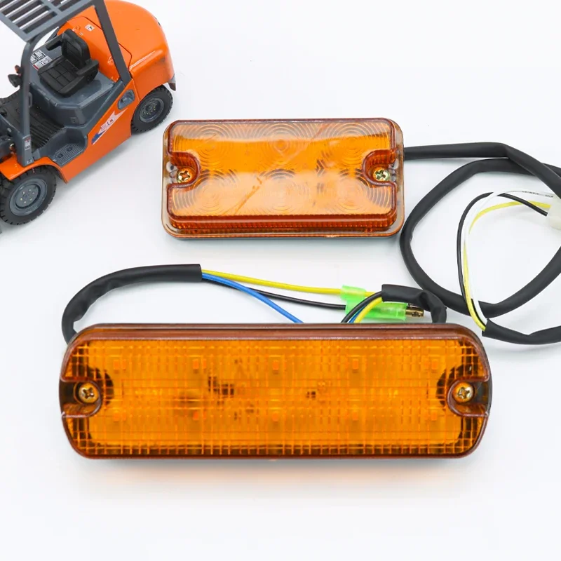 1PC Forklift Steering LED Front Light Is Applicable To Heli Hang Longgong 12V24V Double-sided Night Steering Front Light