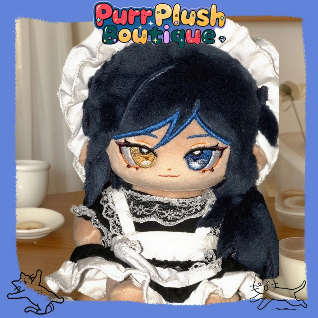 

20 см чучело Genshin Impact Kaeya, хлопковая кукла, игрушки для детей и взрослых, коллекционные подарки, игровая периферия, косплей, Рождество