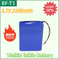 New BF-T1 3.7V 1500mAh for Baofeng Mini Walkie Talkie Battery Rechargerable Li-ion Battery T1 Two Way Radio Accessory