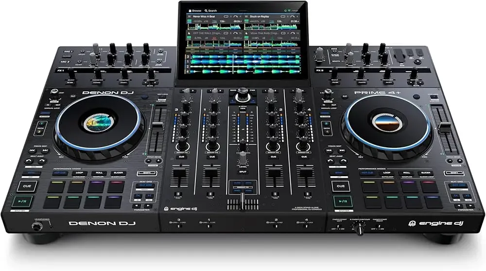 

Brand New Denon DJ Prime4 4 Channel Standalone DJ System Serato DJ