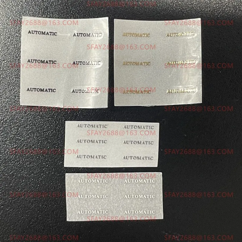 

High quality dial label metal logo sticker dial SEIKO label sticker