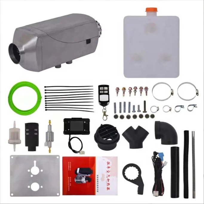 12v 24v 휴대용 차량 카라반 주차용 디젤 히터 8kw 알루미늄 히터