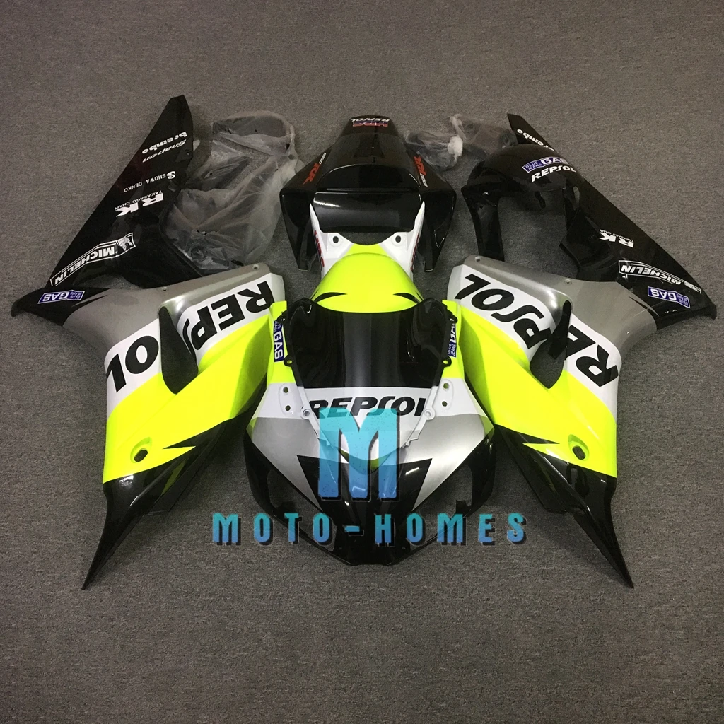 100% Perfect Fit Fairing for Honda CBR1000RR 2006 2007 06 07 CBR 1000RR Black Injection ZXMT Motorcycle Fairings Set