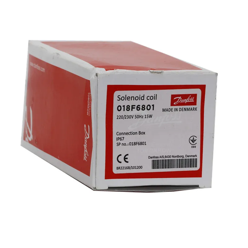 

NEW Danfoss coil 018F6801 TYPE BG230AS 220-230V