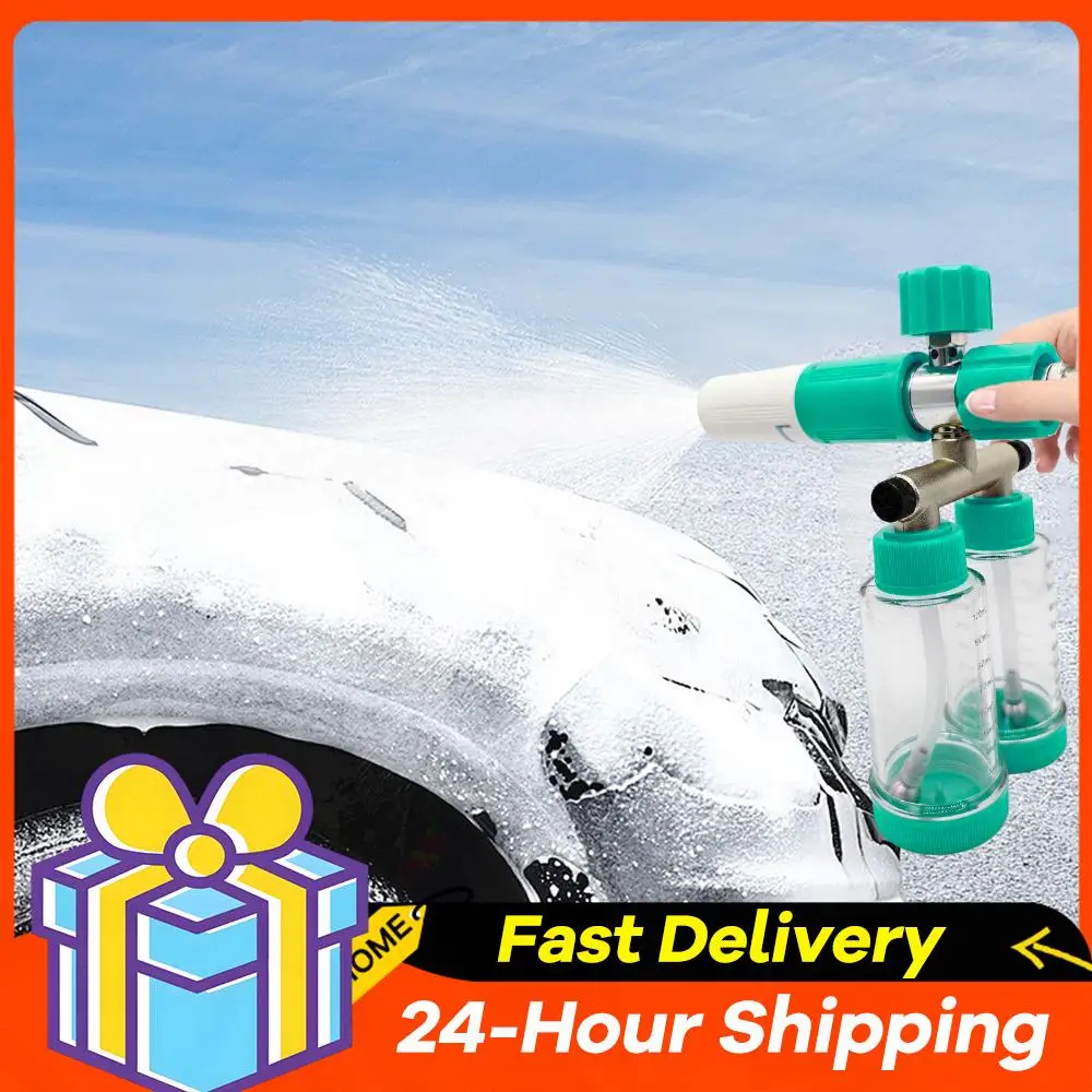 

Пенный распылитель для мойки автомобилей 100 мл с двумя баками, регулируемый ручной распылитель пены, бутылка для пены высокого давления для чистки автомобилей и внедорожников