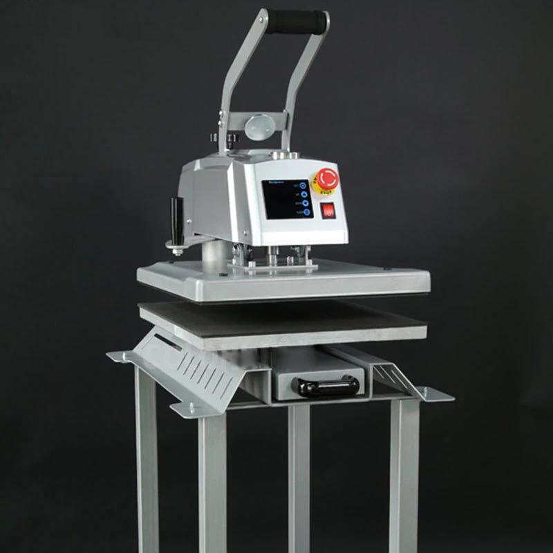 Magnetic Semi-Automatic Heat Press Machine 38x38CM 40x50CM 40x60CM Multi-Size Custom T-Shirt Shaking Heat Transfer Area