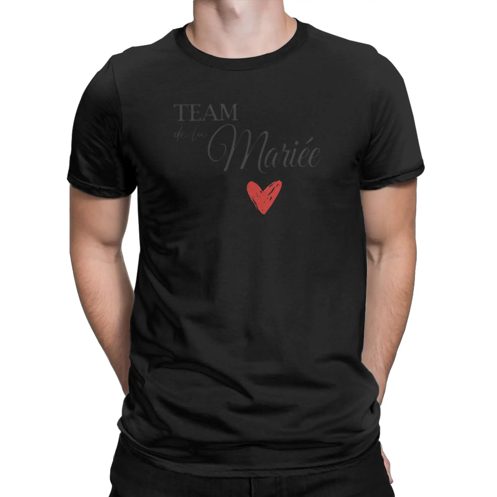 French Evg Team Future Groom Squad T-Shirt Summer  100% Cotton T Shirts For Adult Hip Hop Casual Tshirt Short-Sleeve Retro Tees