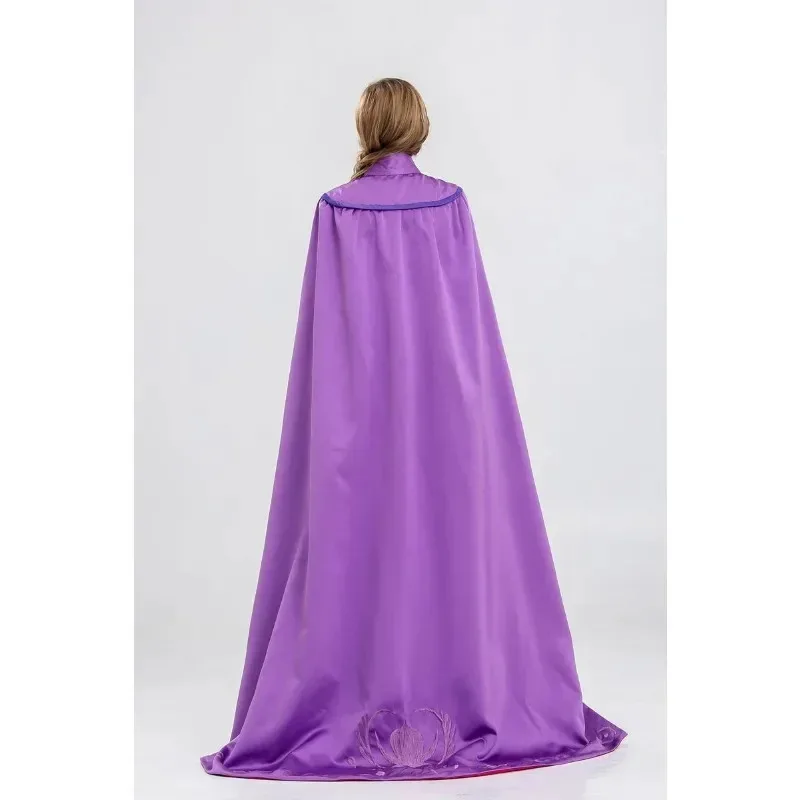 

Frozen Movie Adult Costume Women's Cospaly Princess Anna Dress Cloak Halloween Party Performance Dress Birthday Gifts X4FH7H8
